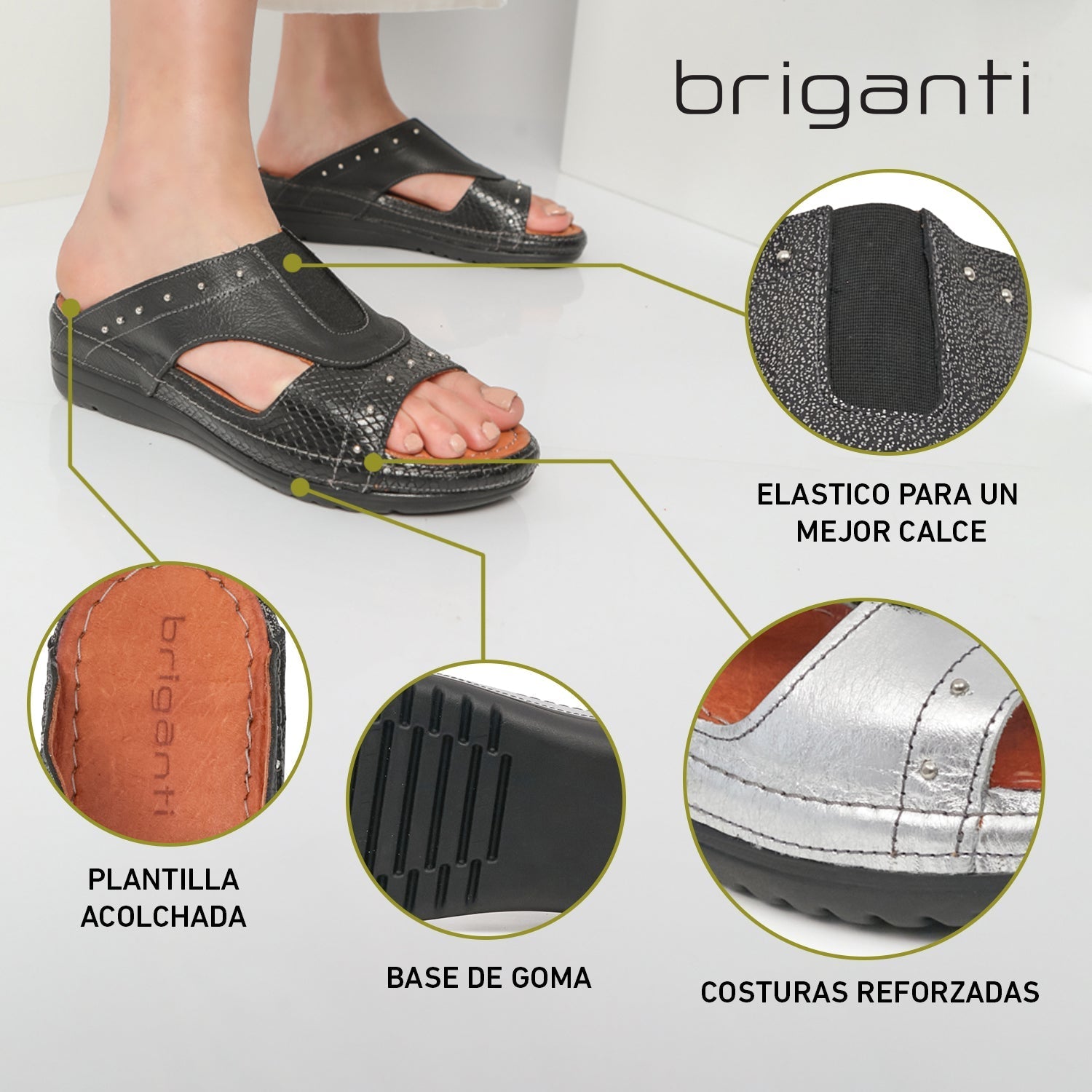 CHINELA STAMFORD NEGRA