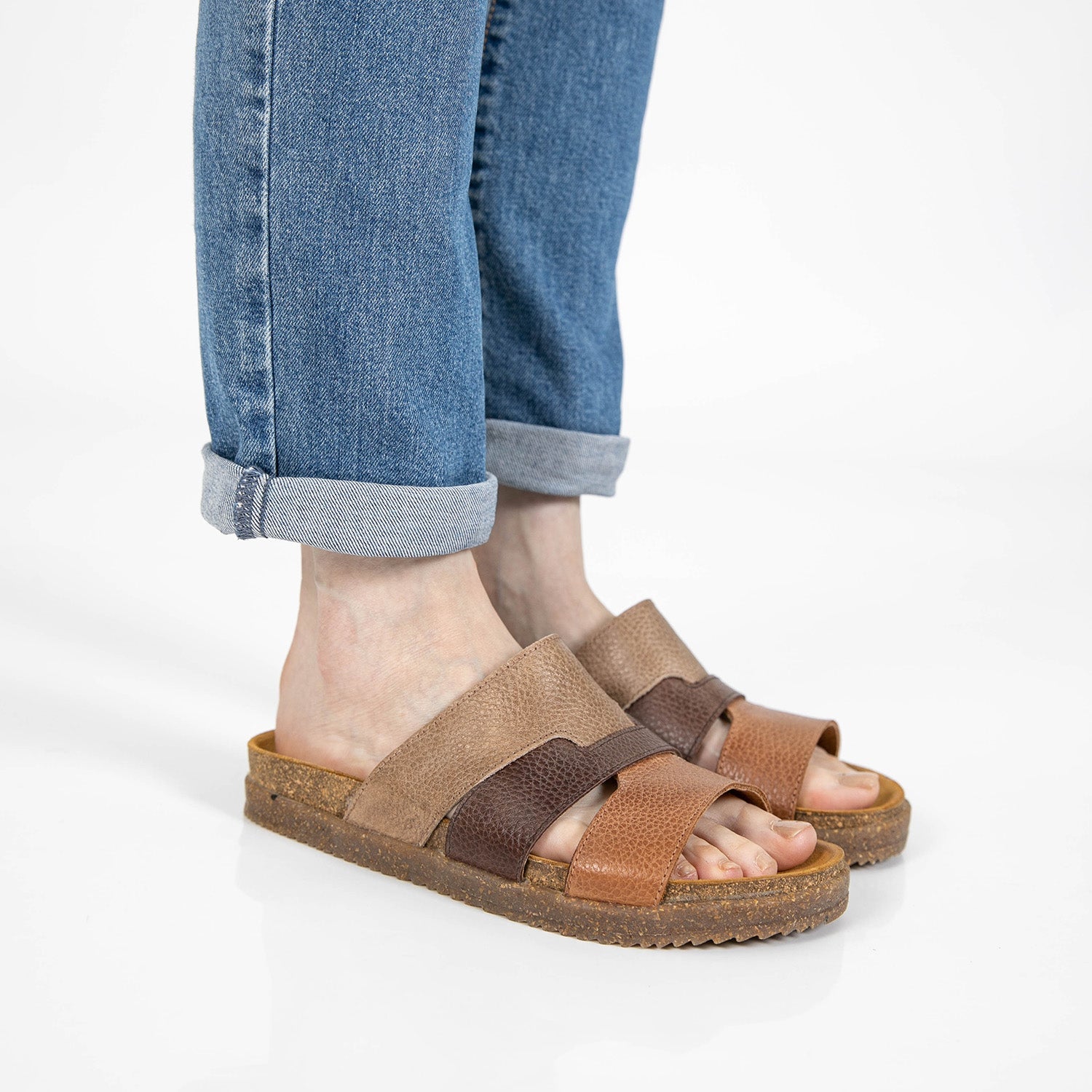 CHINELA BIRK SIMLI MARRON