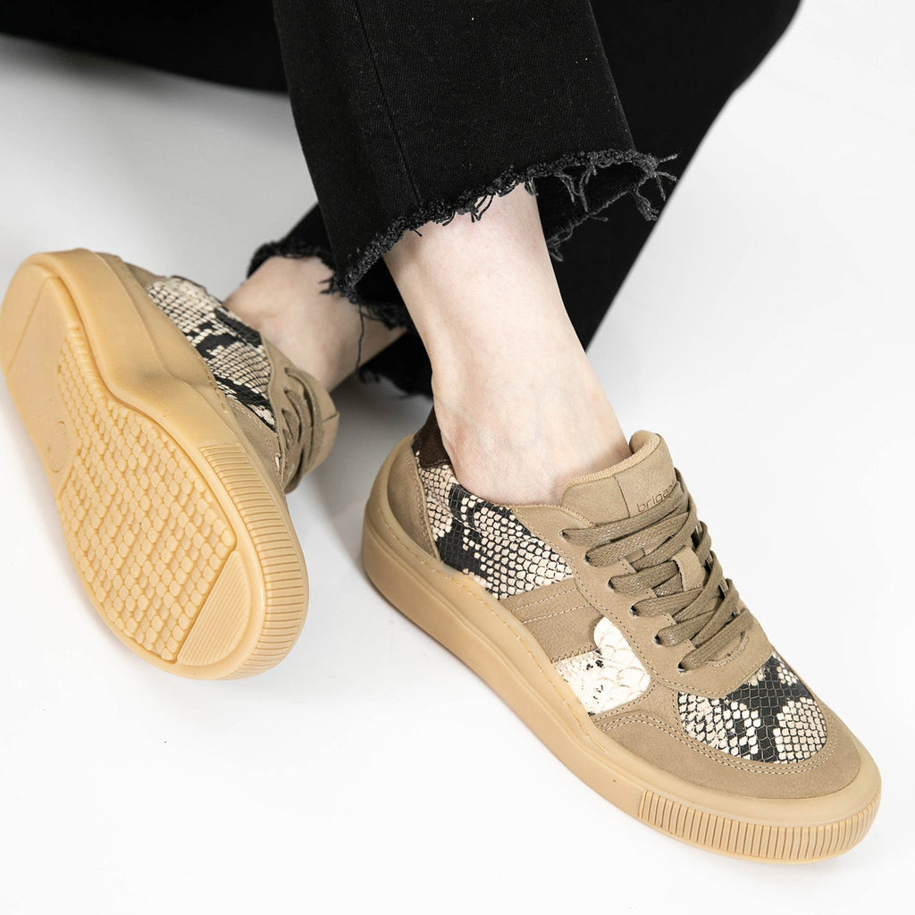 ZAPATILLA SNAKE BEIGE