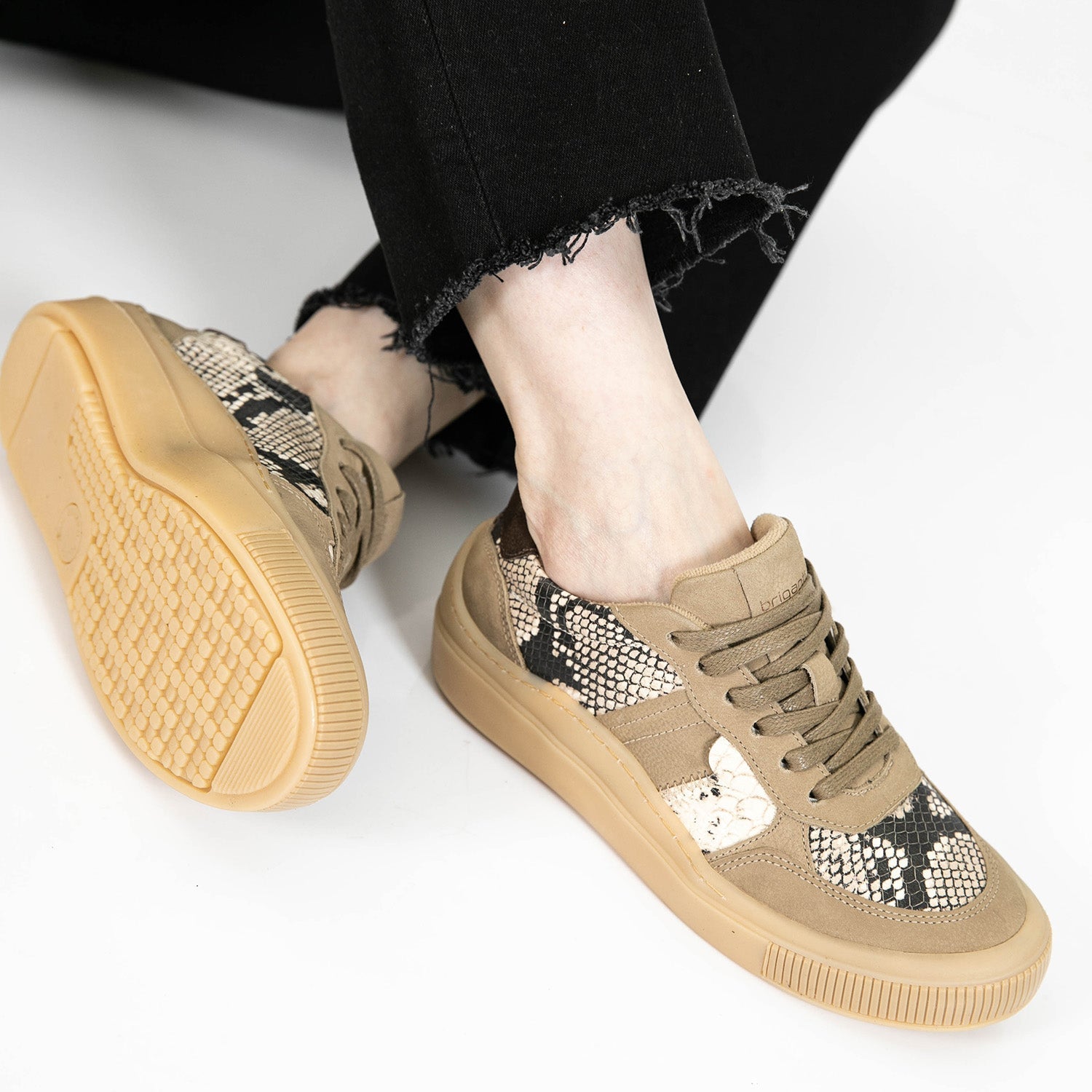 ZAPATILLA SNAKE BEIGE