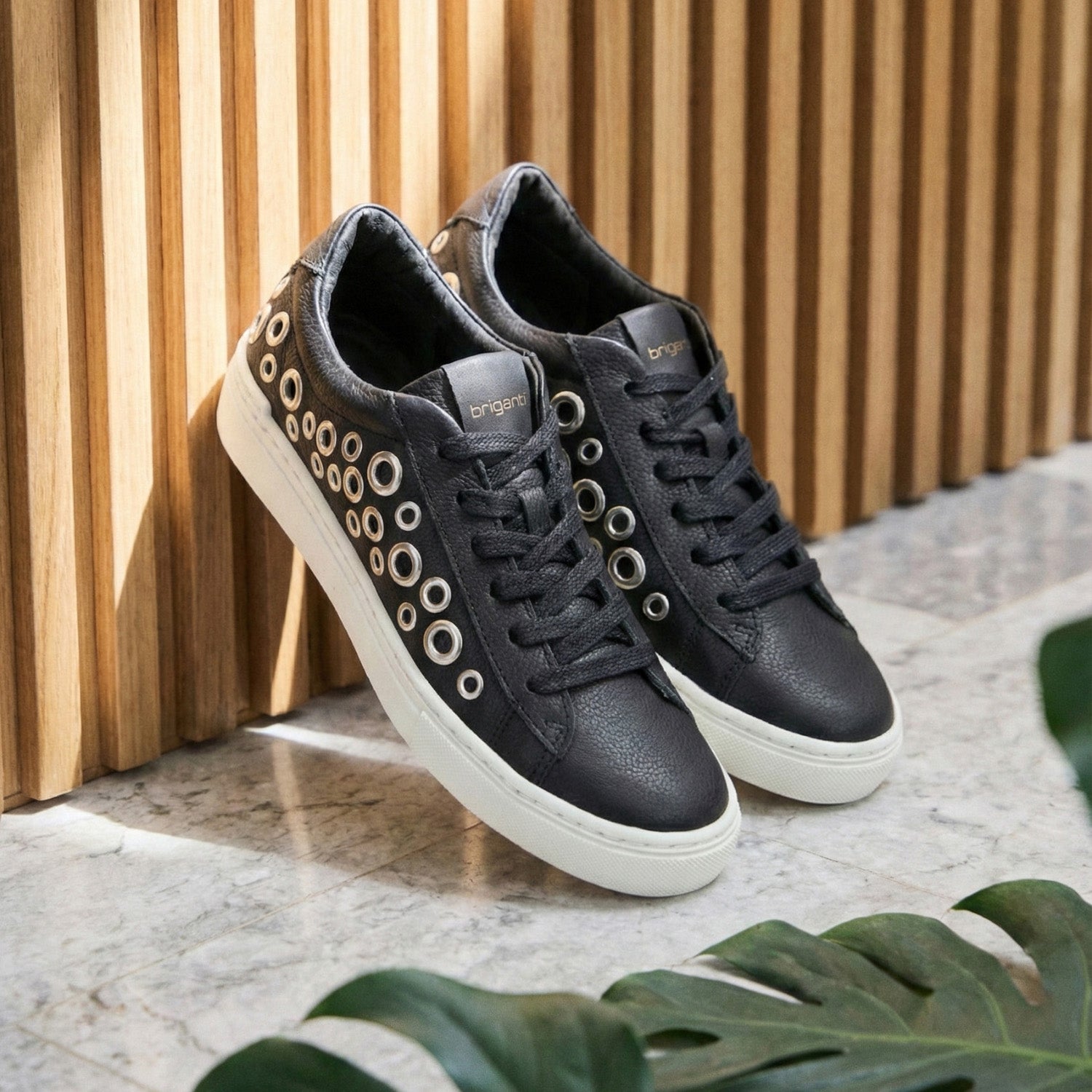 La Zapatilla Nova combina a la perfección modernidad, frescura y confort. Confeccionada en 100% cuero, ofrece una sensación suave y liviana ideal para el día a día. Su diseño agujereado le da un toque actual y veraniego, aportando estilo a cada paso. La base de goma antideslizante brinda seguridad y estabilidad, mientras que su plantilla removible asegura comodidad personalizada.